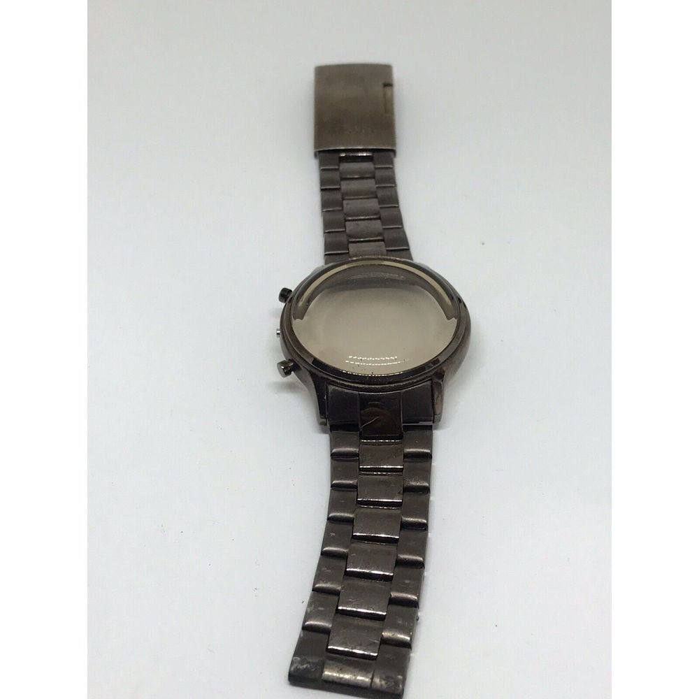 Fossil Watch Bracelet Links Case Crystal Parts Used Clasp Woman’s Band 20mm Z644